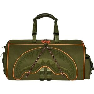 Sprayground Global Hawk Special Ops Duffle🔥New Black Gym Travel Duffel Bag